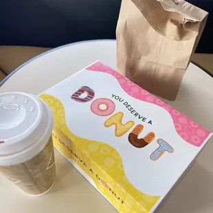 A large coffee is same size as the venti at Starbucks.