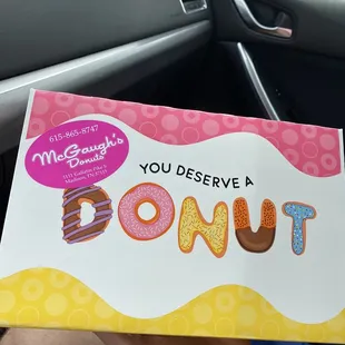 Donut box