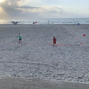 Came here for a soccer tournament the beach was very clean. The ocean was great. Would be a nice little spot to enjoy the beach.