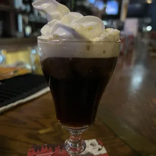 Irish coffee