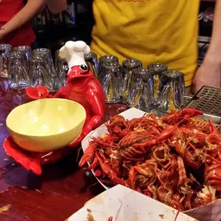 The crawfish aftermath