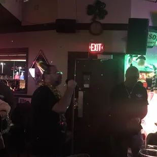 New Year's Eve karaoke