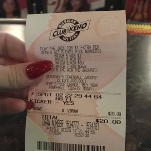 $53 winner woot woot!