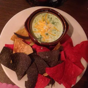 Spinach and Artichoke Dip ($10)