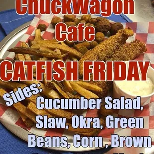 Catfish Served Every Friday