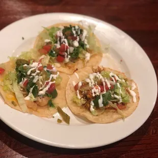 Chicken, Shrimp and Fish Tacos