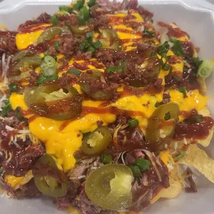 Brisket Loaded Nachos