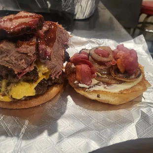 Brisket Bacon CheeseBurger