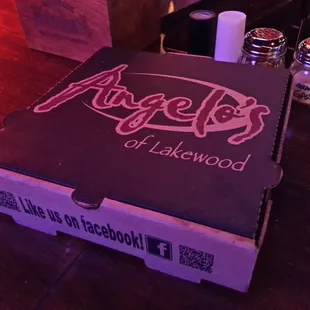 The bartender can order food from Angelos and they will deliver it to you.