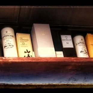 a shelf full of books