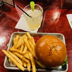 Half off burgers on Tuesdays.