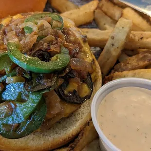 Jalapeno Heat Burger