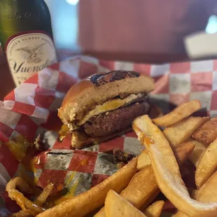 Irish Car Bomb Burger