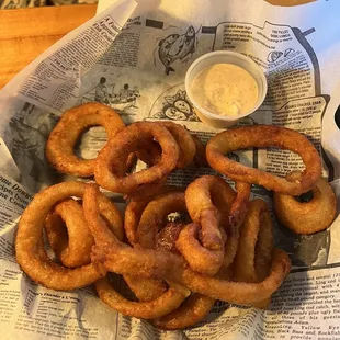 onion rings side
