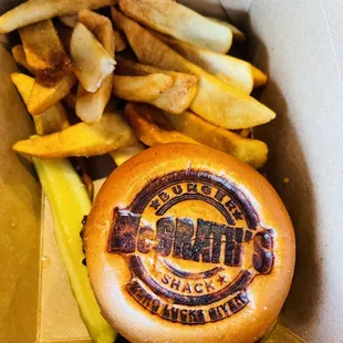 Irish Car Bomb burger