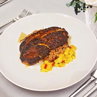 Blackened Snapper