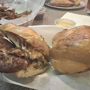 Eggplant  Parmesan Sandwich