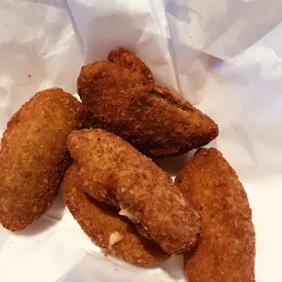 The famous McGrogs Jalapeño poppers - do not miss them! They're the best poppers ever!