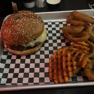 Blue Cheese Bacon Burger