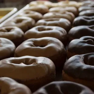 a variety of doughnuts