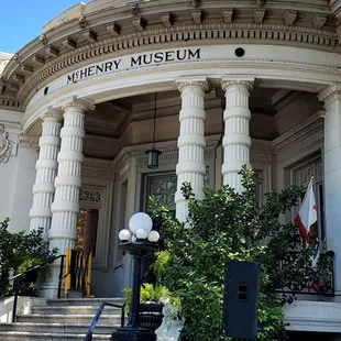 The front of the McHenry Museum on the day of the car show. Saturday, June 1, 2024.