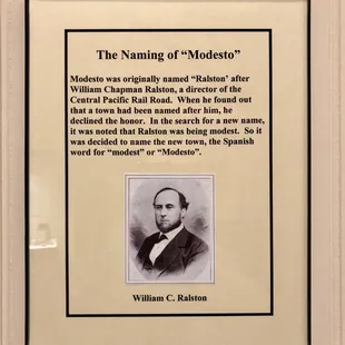 The Naming of Modesto