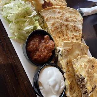 Short rib quesadilla