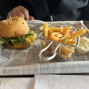 McHugh Build Your Own Burger and Fries