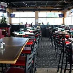 the interior of a restaurant