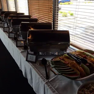 Simple Sunday brunch buffet