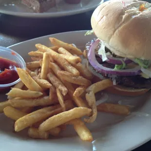 4 alarm (not very hot) burger.  8 out of 10