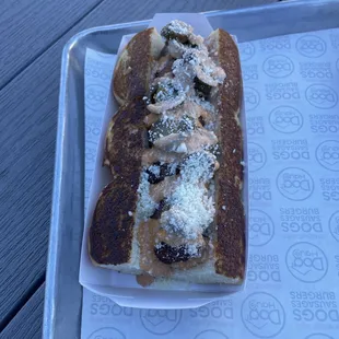 The Old Town All Beef Dog without caramelized onions.