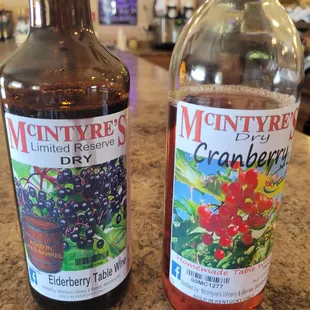 McIntyre dry Elderberry and dry Cranberry