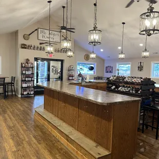 the tasting room