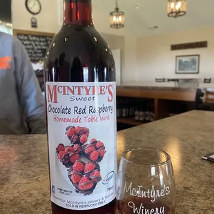What an amazing treat! Definitely a Romantic wine. Chocolate red raspberry. Not to sweet!