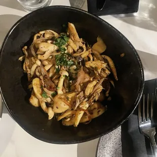 Stir Fry Mushrooms