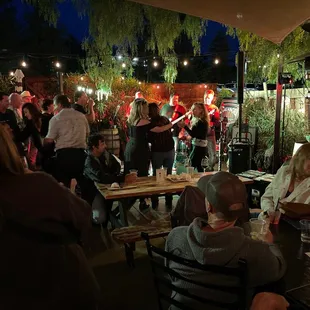 Live band on Friday night