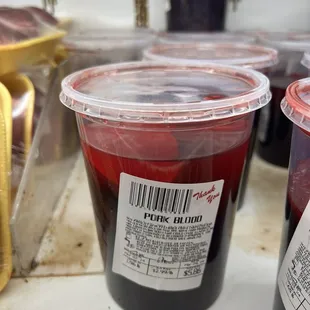 Pork blood