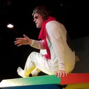 Snoopy stalks the Red Baron You're A Good Man, Charlie Brown (September 2019)