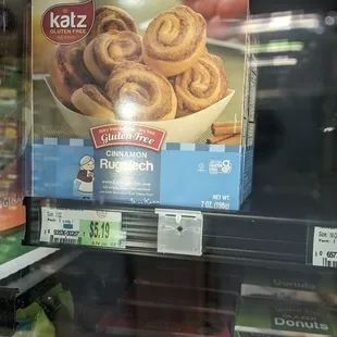 Katz GF cinnamon rolls