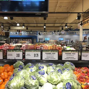 Produce area