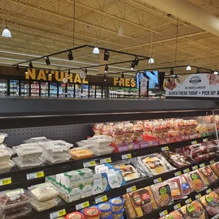 Quick food pickup area