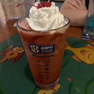 Virgin strawberry daiquiri