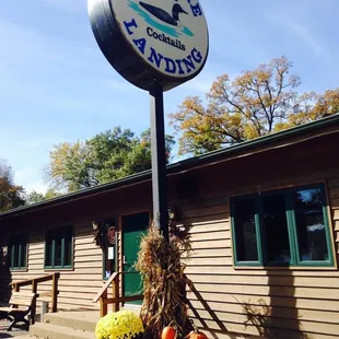 the front of the store