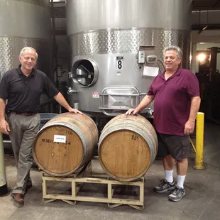 Co-owners Tom and Les McKenzie.