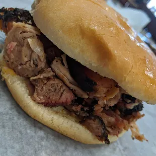 &quot;Pulled&quot; pork sammich