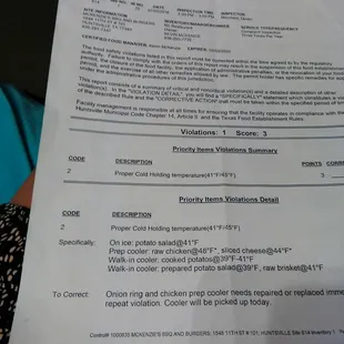 City of Huntsville Food Establishment Inspection Report