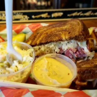 The Rueben lunch, nice.