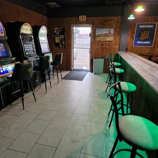 Looking back towards entrance