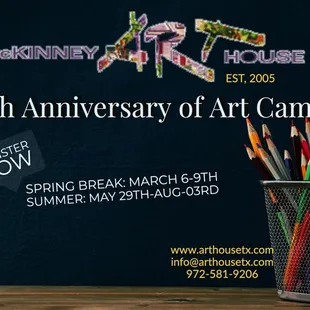 Summer Camps at McKinney Art House